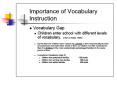 Read Aloud to Support Vocabulary PowerPoint PPT Presentation