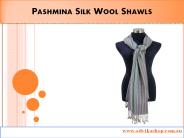 Pashmina Silk Wool Shawls