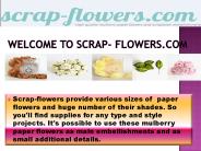 paper made flowers