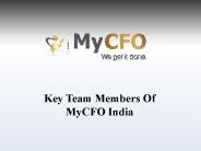 Get To Know About The Leadership Team At MyCFO