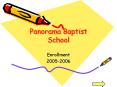 Panorama Baptist School PowerPoint PPT Presentation