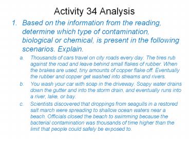 Activity 34 Analysis