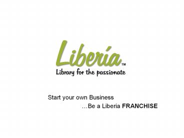 Liberia India Library Franchisee
