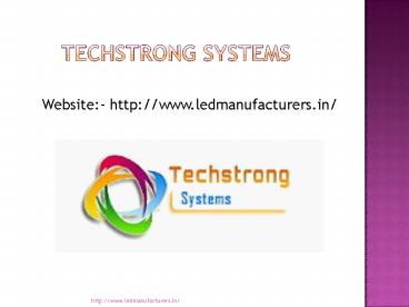 Led Bulbs Manufacturers in noida