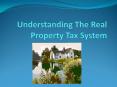 Understanding The Real Property Tax System PowerPoint PPT Presentation