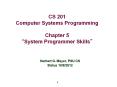 CS 201 Computer Systems Programming Chapter 5  PowerPoint PPT Presentation