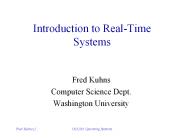 Introduction to Real-Time Systems PowerPoint PPT Presentation