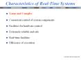 Characteristics of Real-Time Systems PowerPoint PPT Presentation