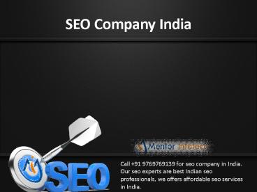 SEO Company India
