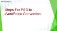 PSD TO WordPress PowerPoint PPT Presentation
