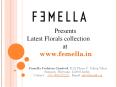 Browse the Exclusive Florals collection at femella.