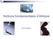Notions fondamentales d