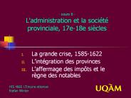 - cours 6 - L'administration et la soci
