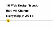 Best Tips of Webdesiging in 2015
