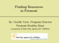 Finding Resources in Fremont PowerPoint PPT Presentation