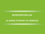 INTERVENTION CAF LA GARDE D