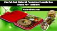 Useful And Natural Preschool Lunch Box Ideas For Toddlers PowerPoint PPT Presentation