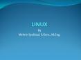 LINUX PowerPoint PPT Presentation
