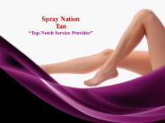 Look Gorgeous With Organic Spray Tanning