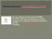 Botox Leeds - claesthetics.com (1)