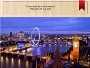 Events in London this weekend