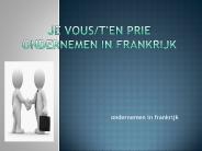 ondernemen in frankrijk