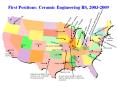 First Positions: Ceramic Engineering BS, 2003-2009 PowerPoint PPT Presentation