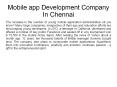 Mobile app Development Company In Chennai PowerPoint PPT Presentation
