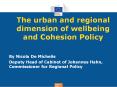 The urban and regional dimension of wellbeing and Cohesion Policy PowerPoint PPT Presentation