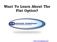 Want To Learn About The Flat Optics? PowerPoint PPT Presentation