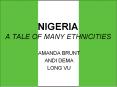 NIGERIA A TALE OF MANY ETHNICITIES PowerPoint PPT Presentation