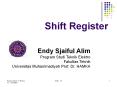 Shift Register PowerPoint PPT Presentation