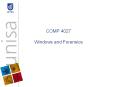 COMP 4027 Windows and Forensics PowerPoint PPT Presentation