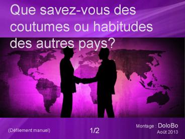 DoloBo150.Coutumes et attitudes 