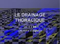 LE DRAINAGE THORACIQUE PowerPoint PPT Presentation