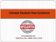 Canada Student Visa Guidance | Opulentus Assistance