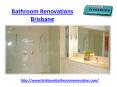 Bathroom renovations brisbane southside PowerPoint PPT Presentation