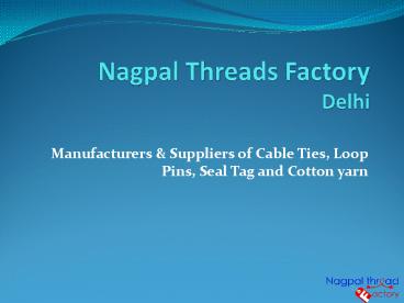 Cotton Threads Manufacturers & Suppliers in India