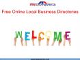 Free Online Local Business Directories PowerPoint PPT Presentation