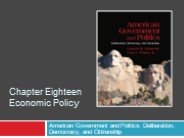 Chapter Eighteen Economic Policy