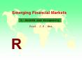 Emerging Financial Markets PowerPoint PPT Presentation