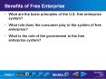 Benefits of Free Enterprise PowerPoint PPT Presentation