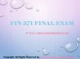 FIN 571 Final Exam Latest UOP Complete Class Assignments PowerPoint PPT Presentation