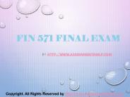 FIN 571 Final Exam Latest UOP Complete Class Assignments