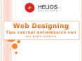 Web Designing Tips voor het ontwikkelen van een grote website PowerPoint PPT Presentation