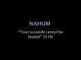 Nahum PowerPoint PPT Presentation