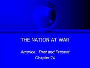 THE NATION AT WAR