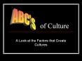 of Culture PowerPoint PPT Presentation
