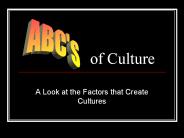 of Culture