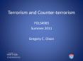 Terrorism and Counter-terrorism PowerPoint PPT Presentation